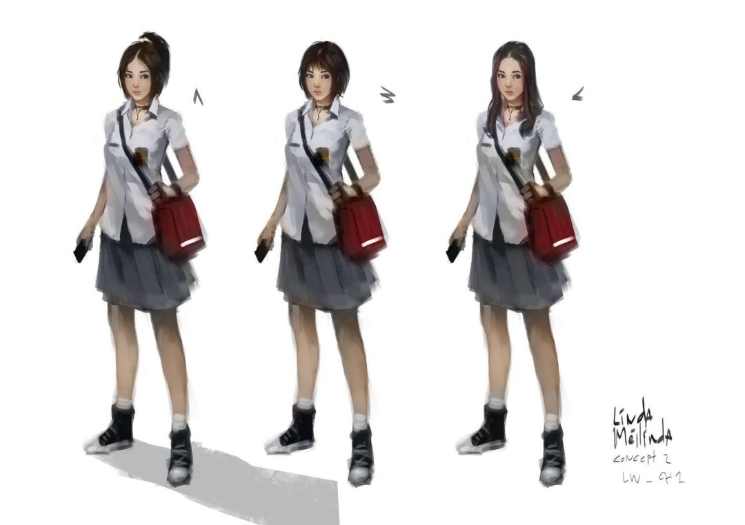 印尼恐怖游戏《小镇惊魂3》截图 性感女主亮相