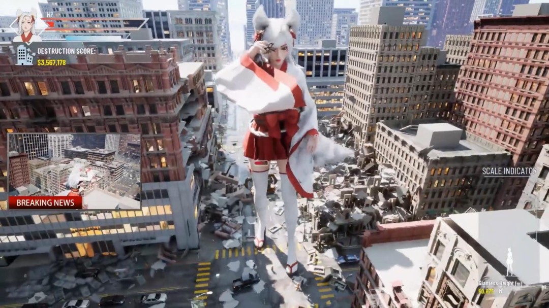 《女巨人游乐场》新更新视频 将能导入美女模型