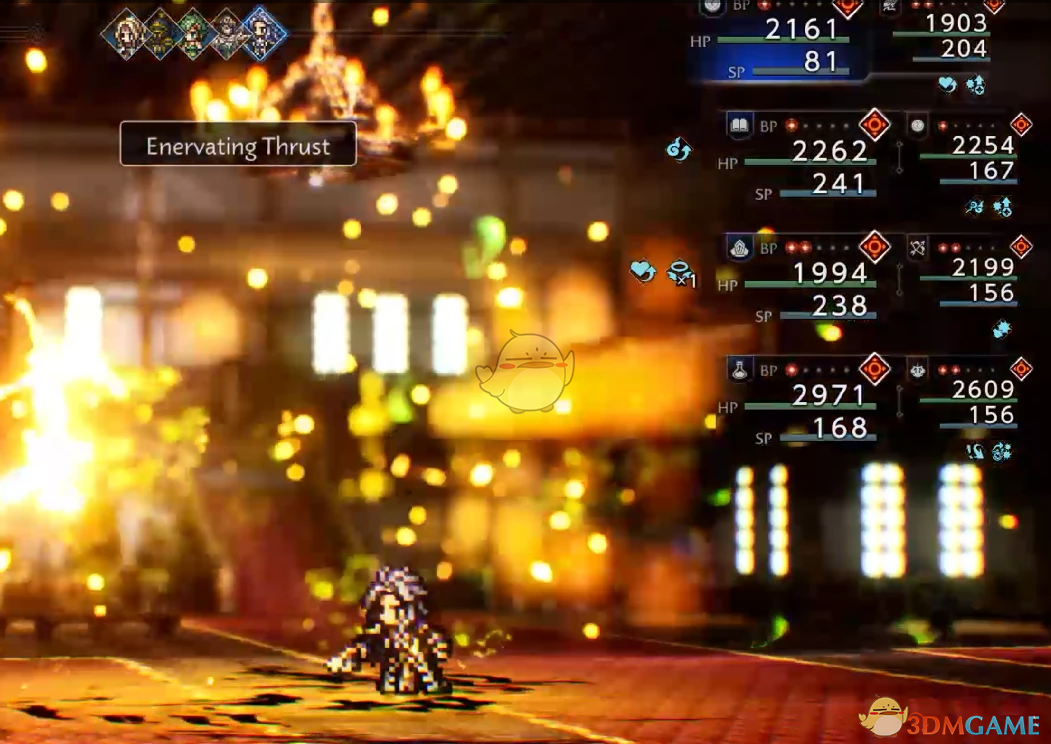 《歧路旅人0》最终幻想6萨查替换路德MOD