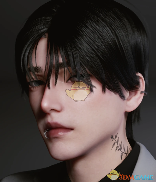 《InZOI》韩式微分碎盖短发MOD