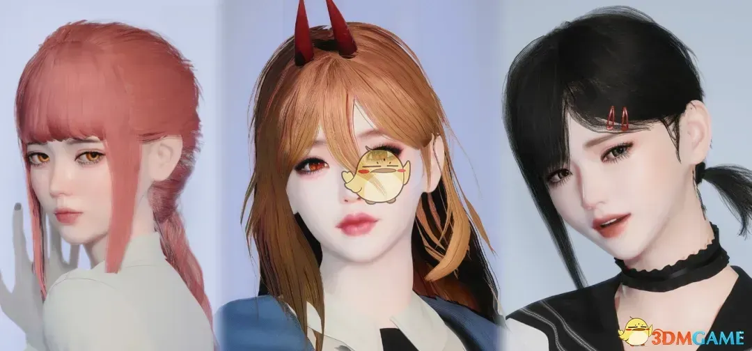 《赛博朋克2077》可爱电锯人少女V预设MOD