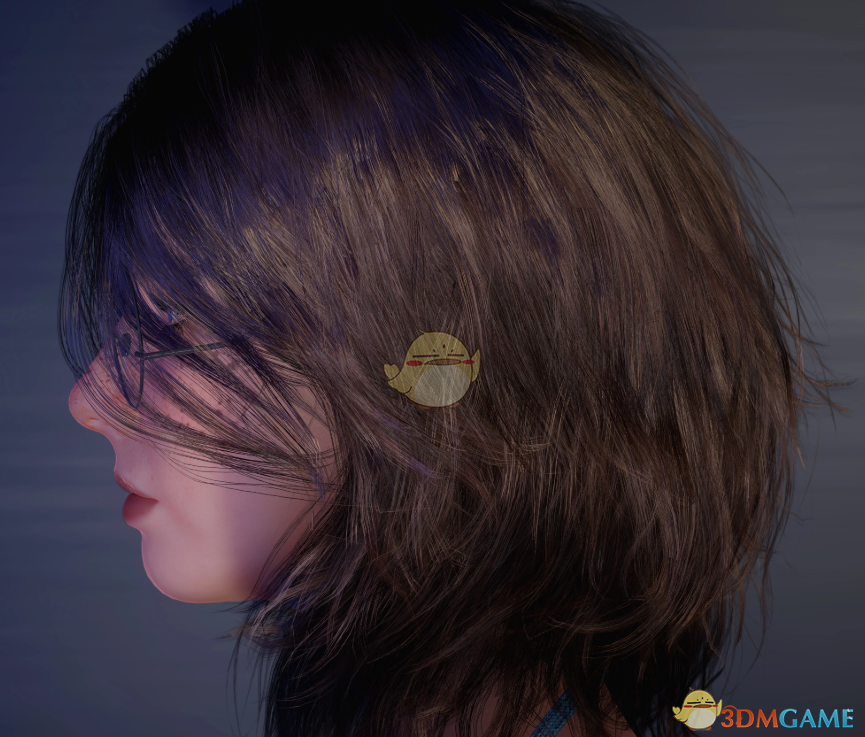 《赛博朋克2077》层次碎发狼尾头MOD