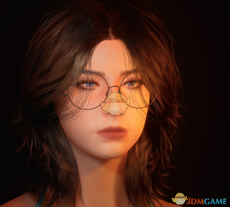 《赛博朋克2077》层次碎发狼尾头MOD