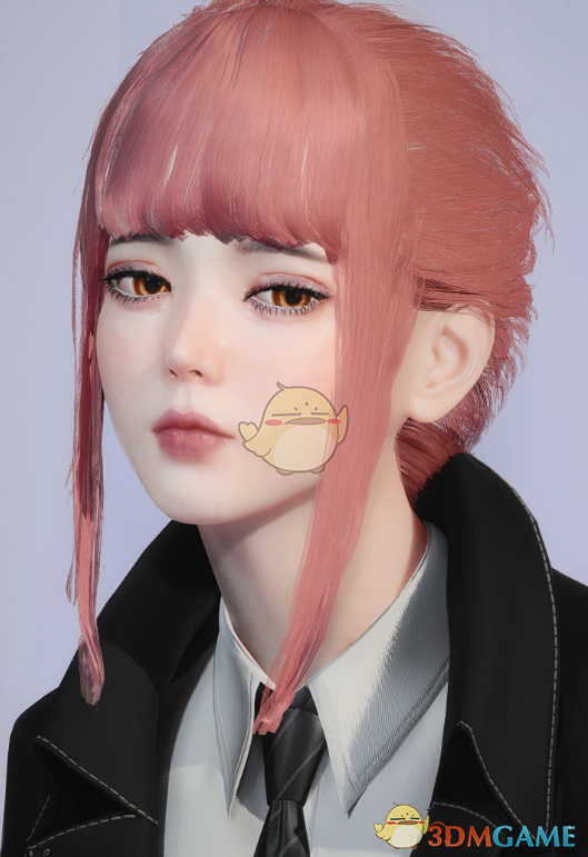 《赛博朋克2077》可爱电锯人少女V预设MOD