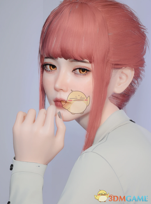 《赛博朋克2077》可爱电锯人少女V预设MOD