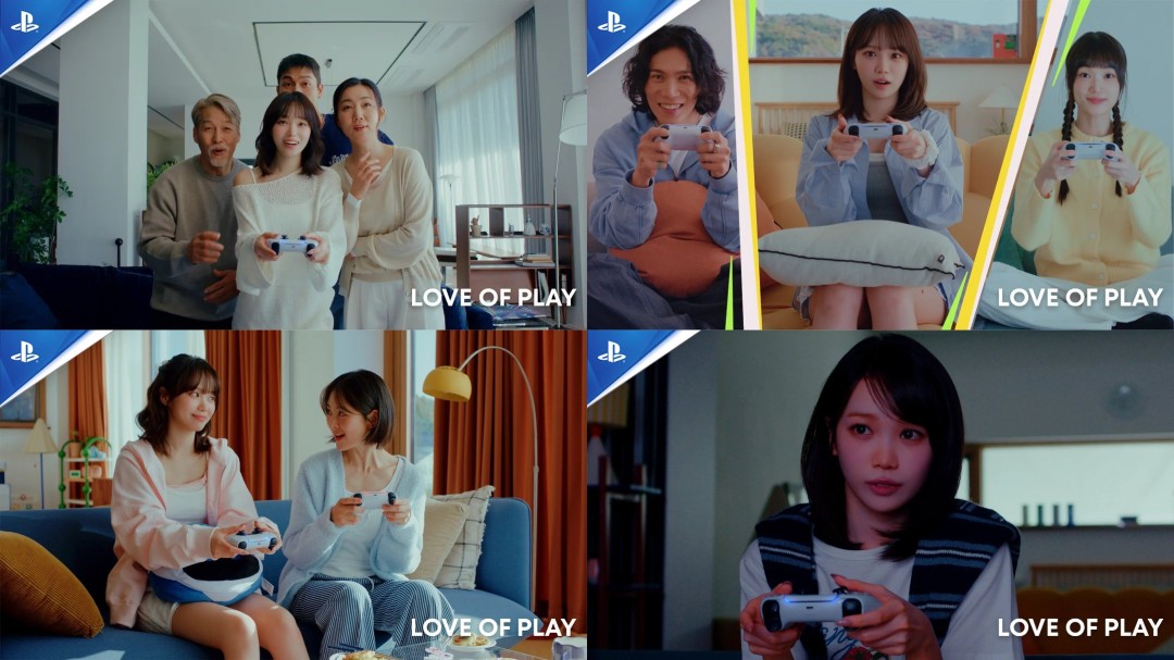 索尼PlayStation携手韩国女团偶像拍摄春节宣传短片
