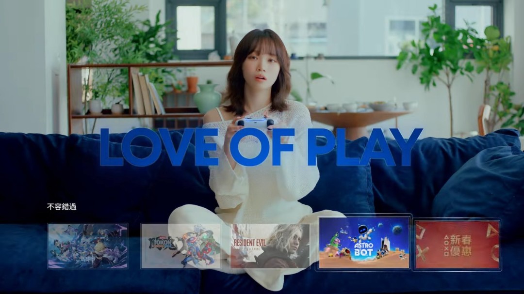索尼PlayStation携手韩国女团偶像拍摄春节宣传短片