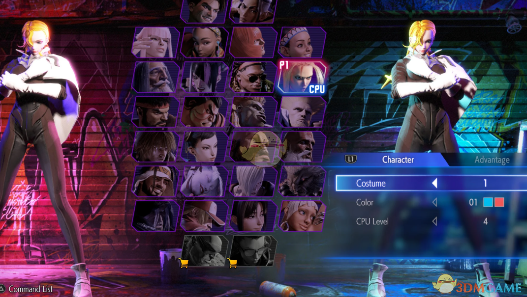 《街头霸王6》传说对决刀锋宝贝替换嘉米MOD