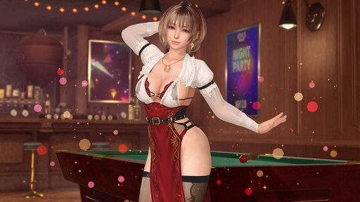 《维纳斯璀璨假期：死或生Xtreme》梅格生日服装登场 曼妙身姿性感翘臀！