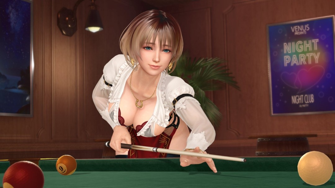 《维纳斯璀璨假期：死或生Xtreme》梅格生日服装登场 曼妙身姿性感翘臀！