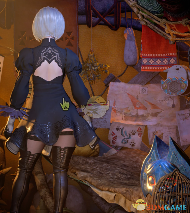 《怪物猎人：荒野》尼尔寄叶二号B型制服MOD