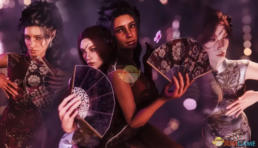 《博德之门3》花样年华旗袍裙装MOD