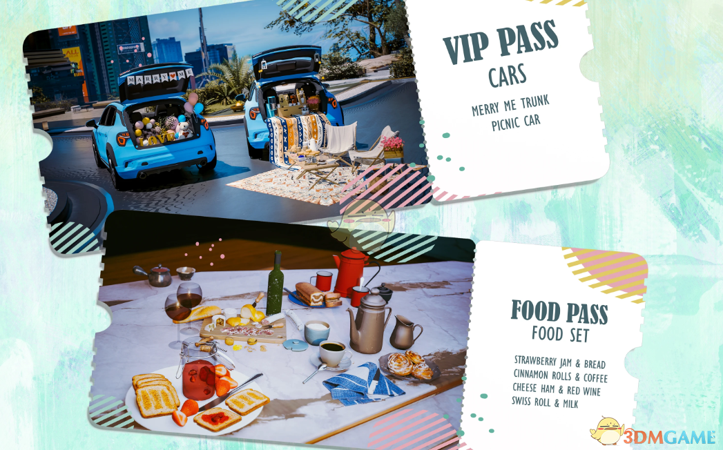 《赛博朋克2077》旅行者野餐道具MOD