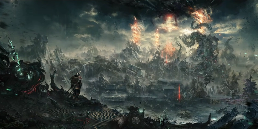 《仁王3》第一弹DLC首张概念图曝光！发售日待定(图2)