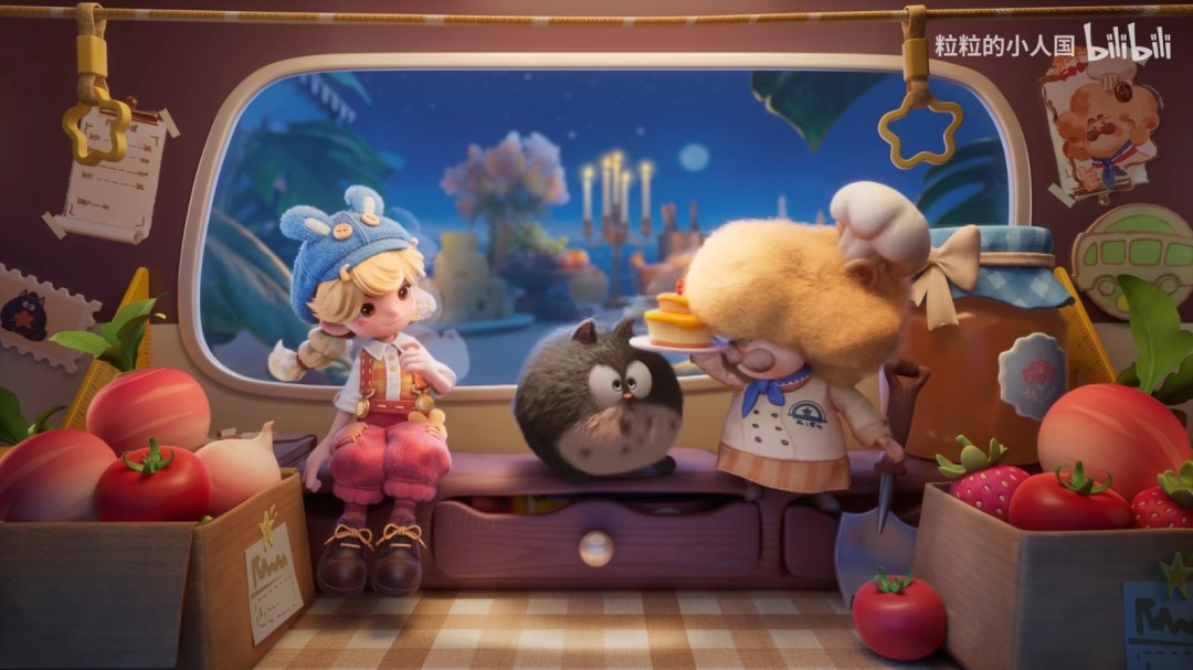 腾讯治愈新作《粒粒的小人国》开启限量测试招募