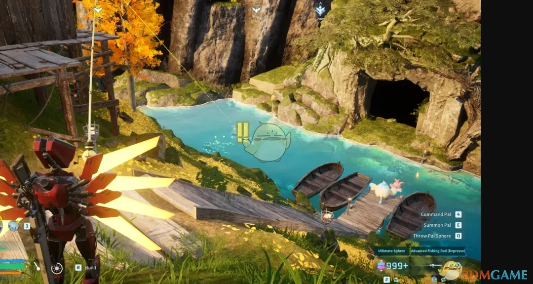 《幻兽帕鲁》远距离钓鱼MOD