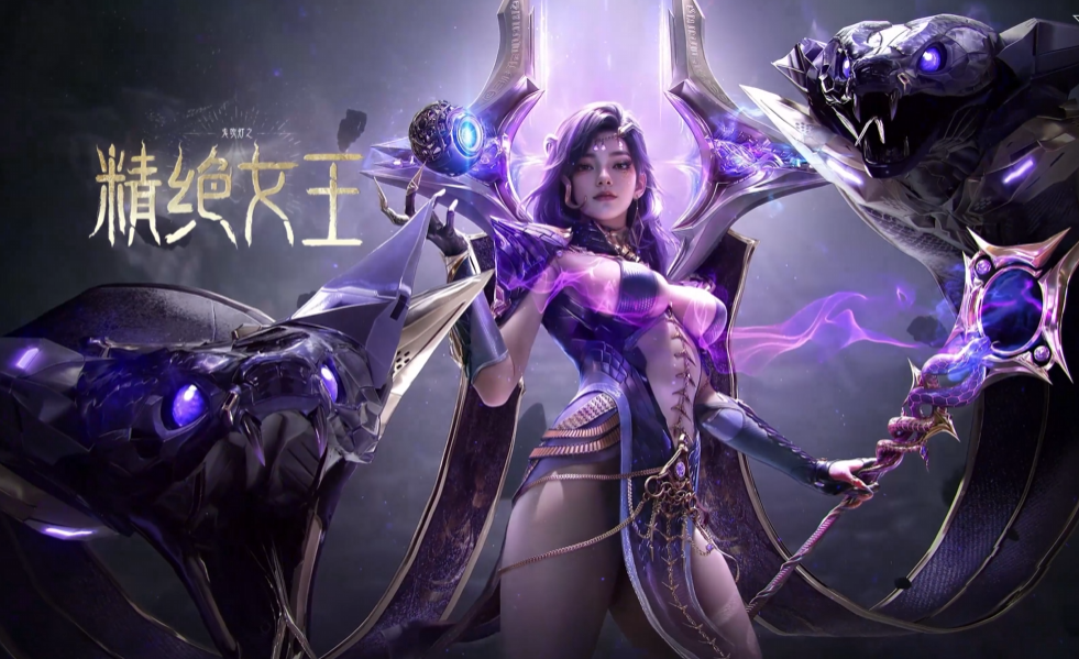 这脚太带派了！《逆战：未来》精绝女王角色实机展示