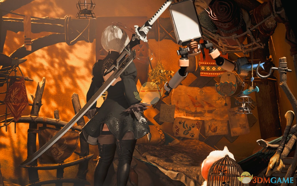 《怪物猎人：荒野》尼尔白之契约大剑MOD