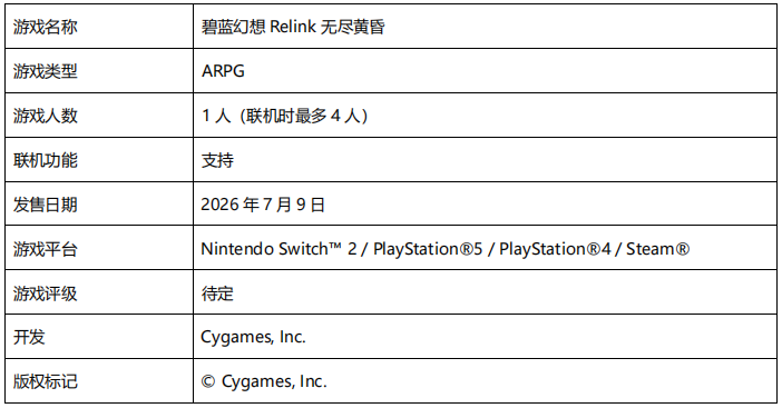 ���������� Relink �޾��ƻ衷  Ԥ�ƽ��� 2026 �� 7 �� 9 �շ��ۣ�