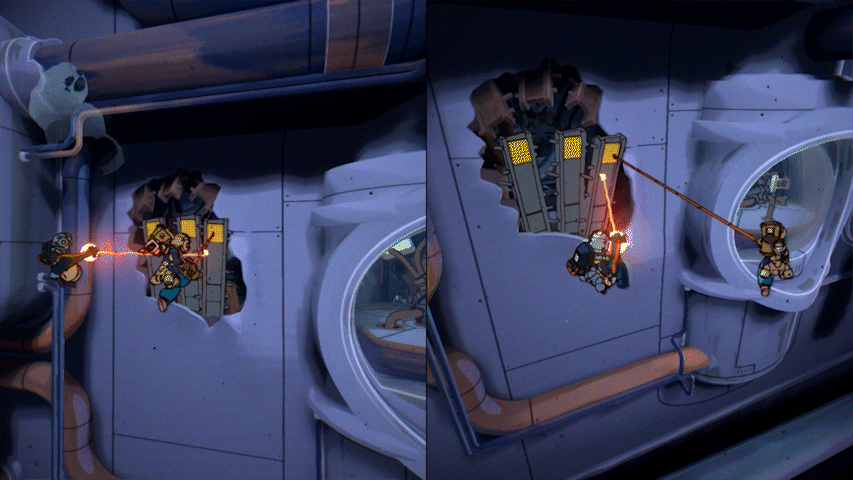 合作冒险游戏《轨道双子星》全新实机演示公开！