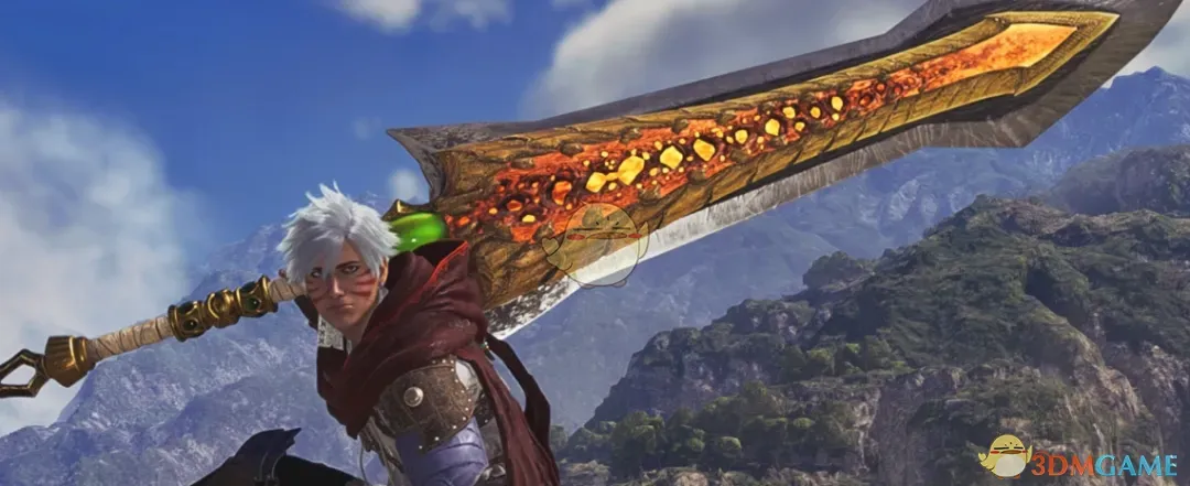 《怪物猎人：荒野》翡翠焰火龙巨剑MOD