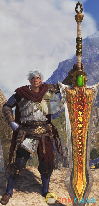 《怪物猎人：荒野》翡翠焰火龙巨剑MOD