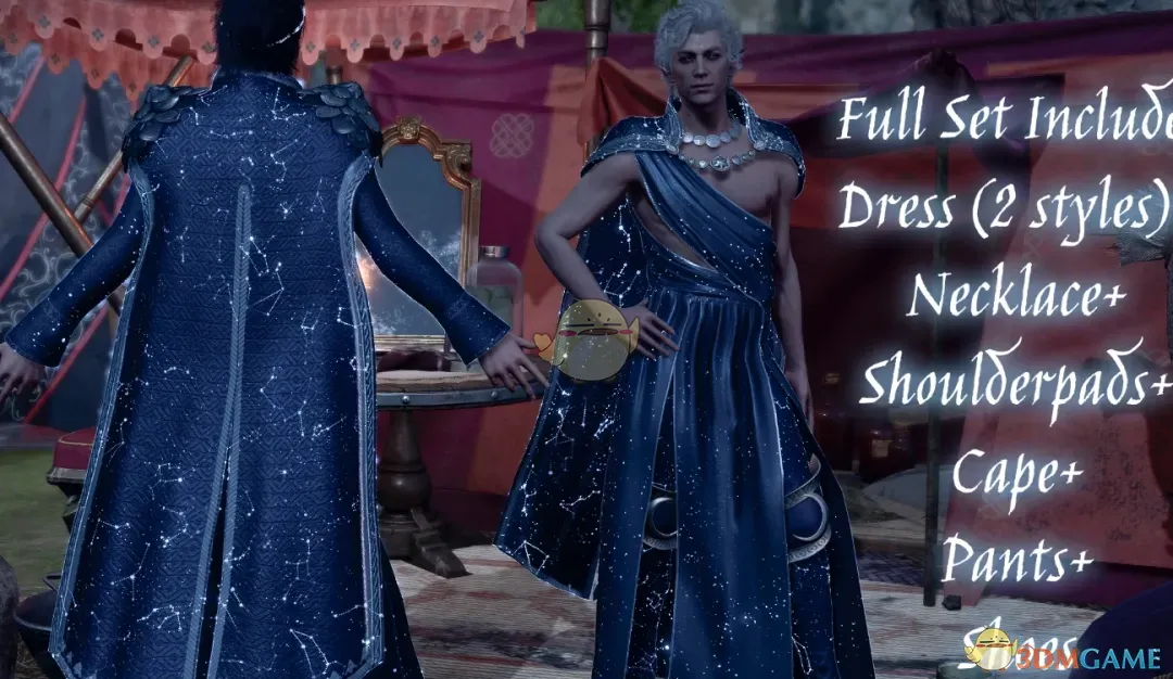 《博德之门3》星辰夜曲服装MOD