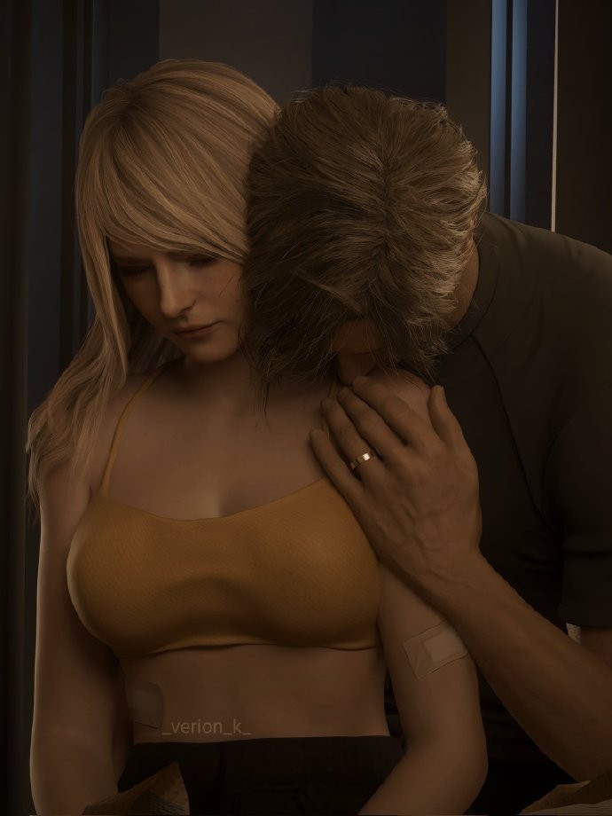 3D大神展示《生化危机4》重制版IF线 里昂与艾什莉的亲密生活