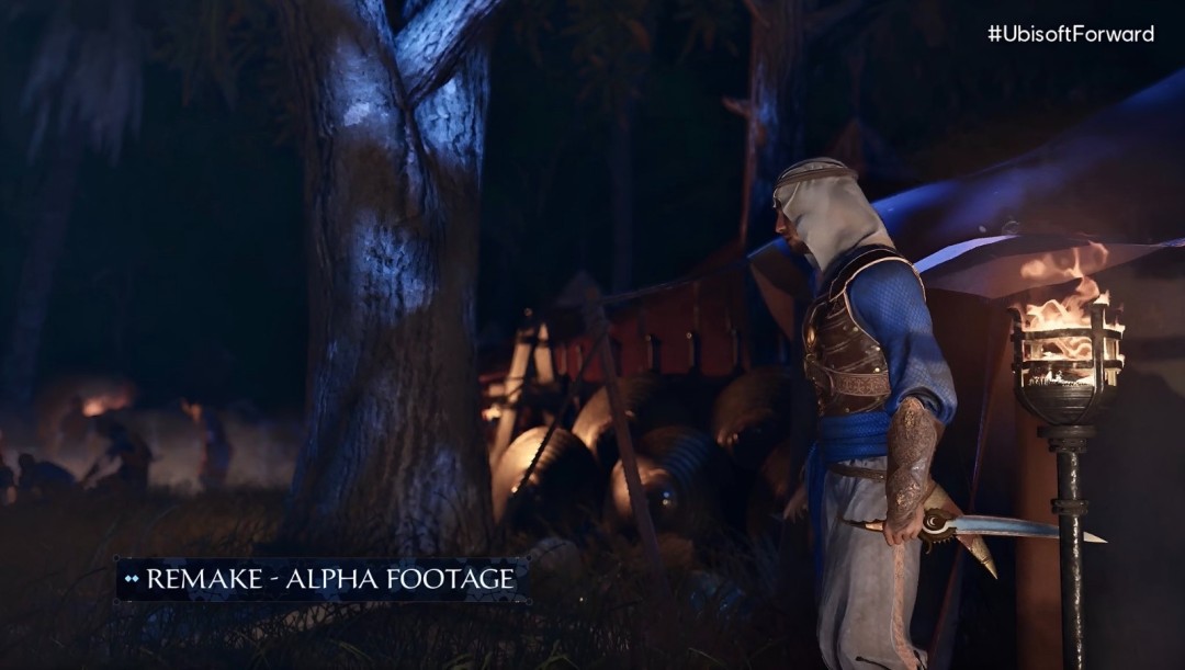 《波斯王子：时之砂》重制版截图泄露 男女主恋恋不舍