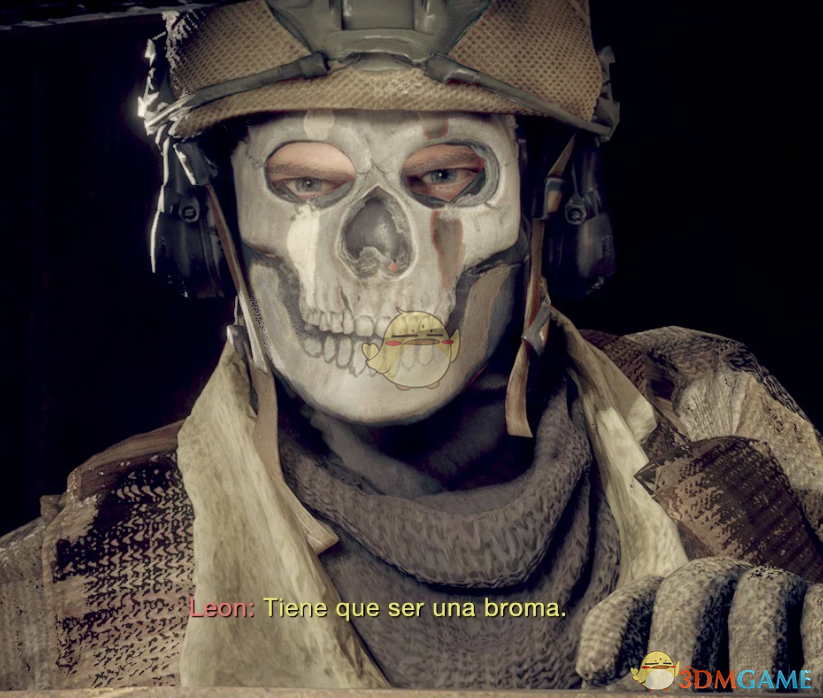 《生化危机4：重制版》使命召唤幽灵替换里昂MOD