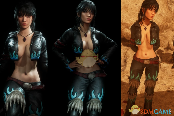 《光与影：33号远征队》吕涅的死或生4克丽丝蒂格斗服MOD