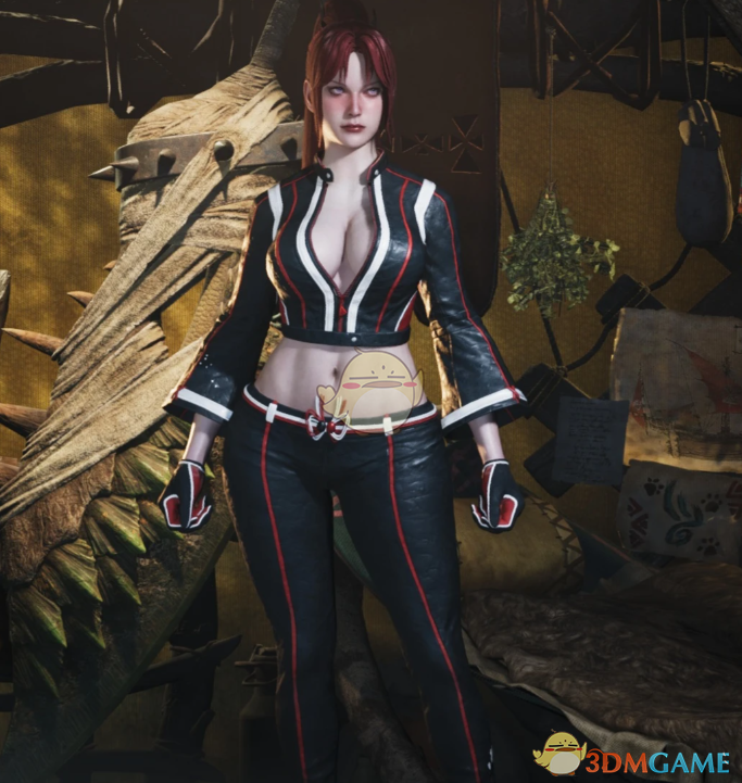 《怪物猎人：荒野》街头霸王火舞机车服MOD