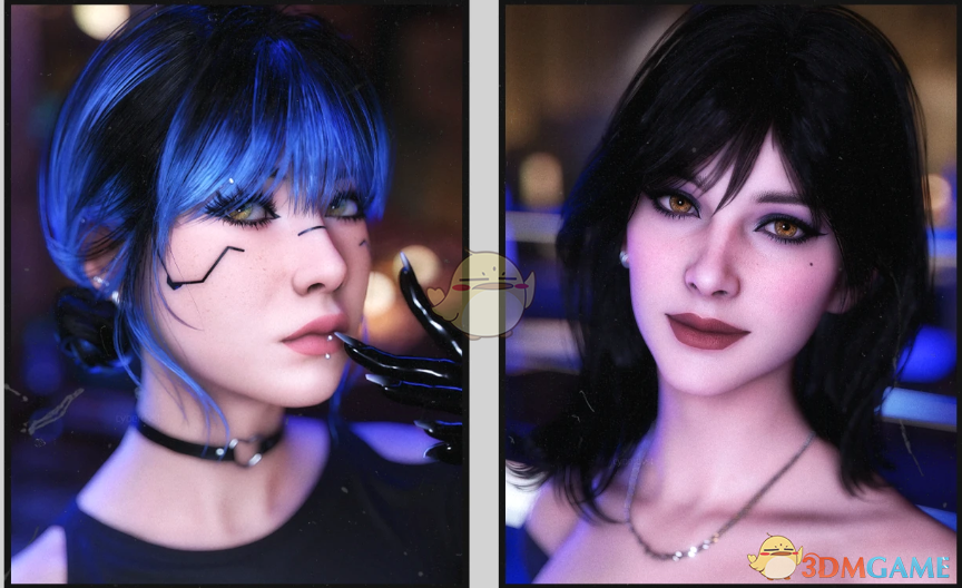 《赛博朋克2077》法式碎短发包MOD