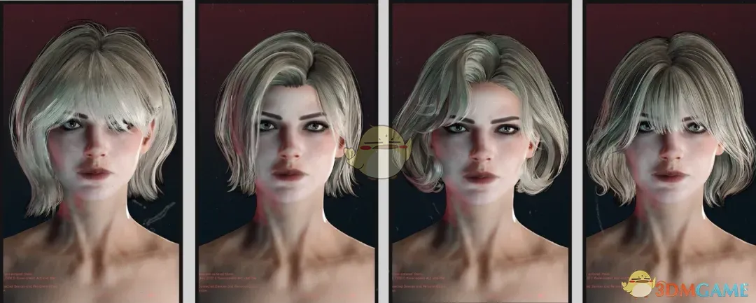 《赛博朋克2077》法式碎短发包MOD