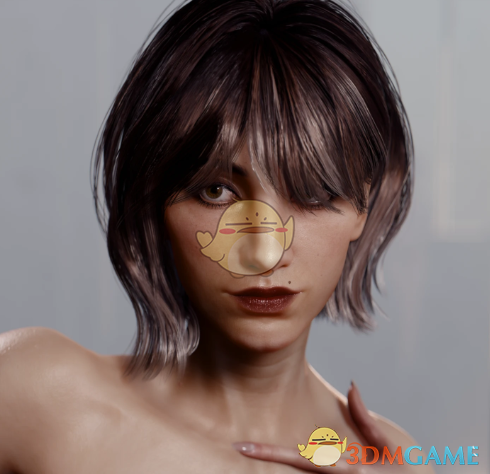 《赛博朋克2077》法式碎短发包MOD