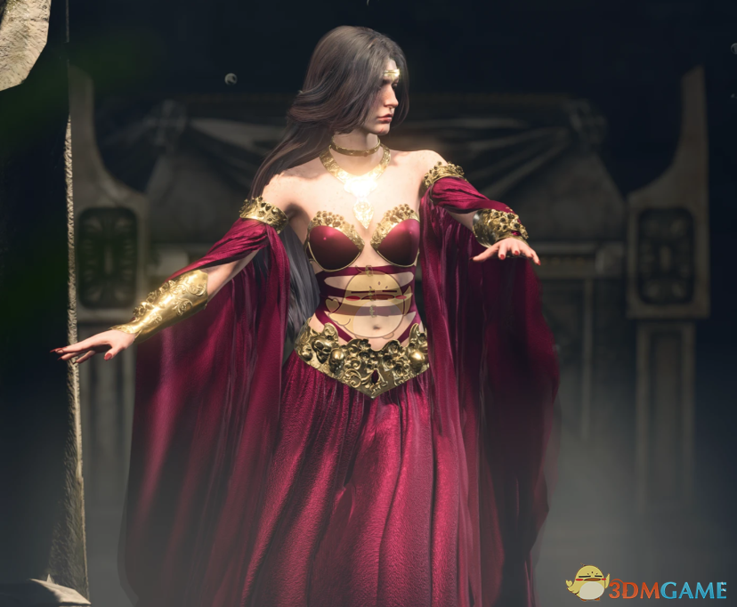 《博德之门3》死亡玫瑰轻纱裙装MOD