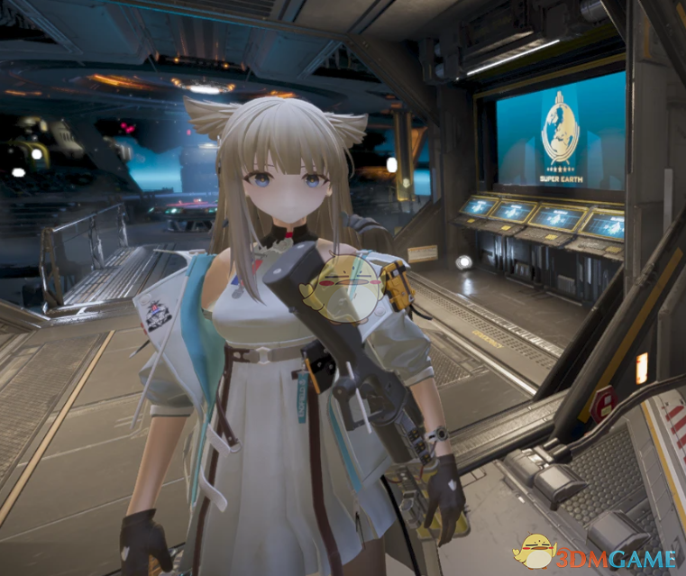 《绝地潜兵2》明日方舟终末地佩丽卡外观MOD