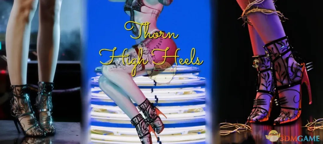 《赛博朋克2077》荆棘高跟鞋MOD