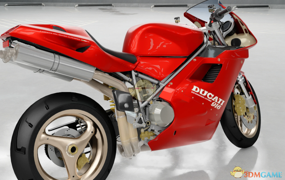 《赛博朋克2077》杜卡迪916摩托车MOD