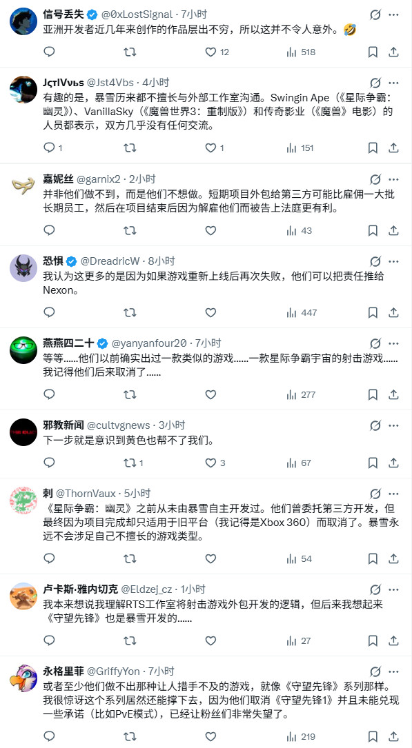 玩家怒喷《星际争霸》竟然要外包：暴雪已没这个能力