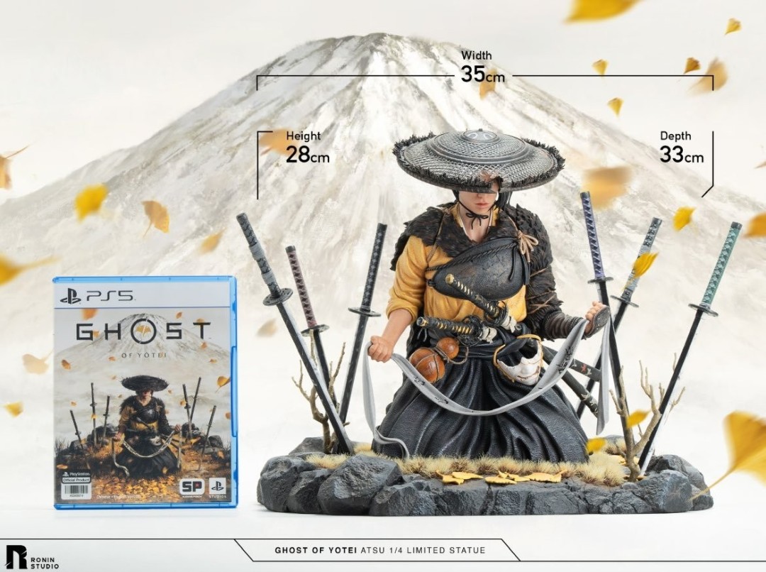 《羊蹄山之魂》女主手办发布 有点太还原了！