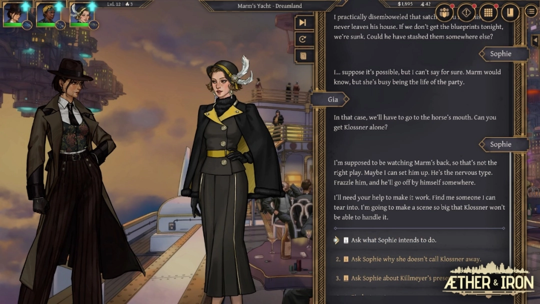 复古未来叙事 RPG《以太与铁》将于 3 月 31 日登陆 PC