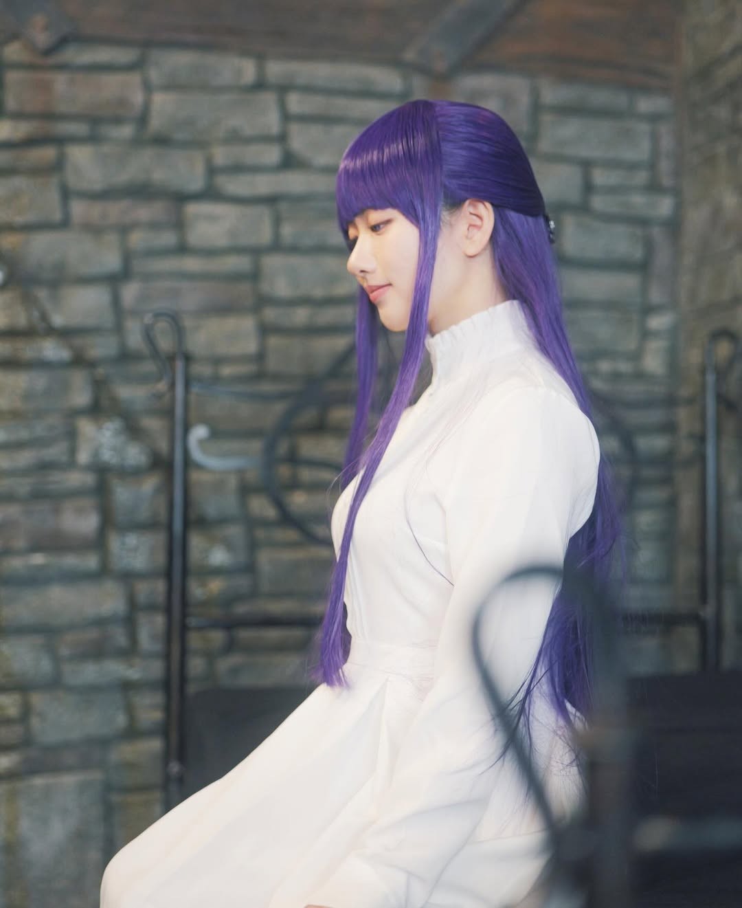 可爱圆脸！日本围棋二段美女选手cos《葬送的芙莉莲》菲伦