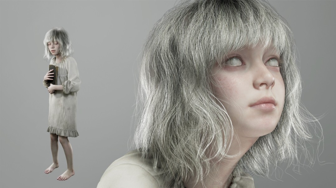 《生化危机9：安魂曲》全新角色截图 白发小女孩亮相