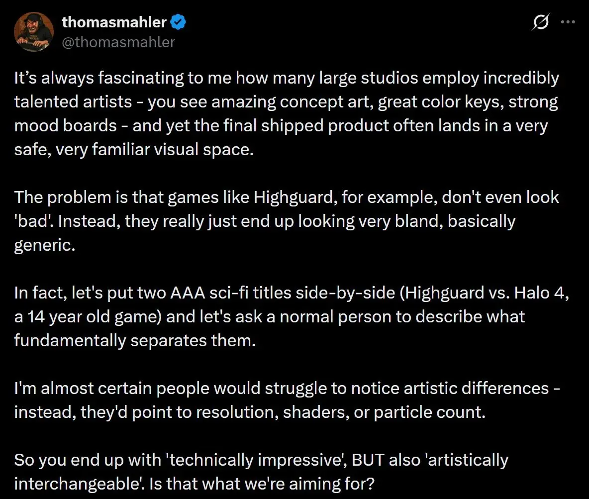 《奥日》总监批评行业现状：技术越来越强 审美却越来越“安全”