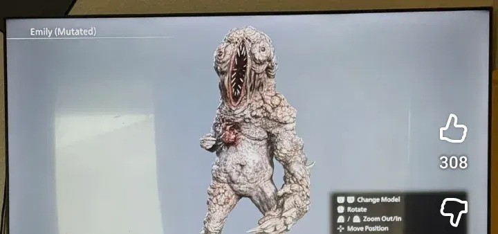 《生化危机9》角色和怪物建模渲染图泄露