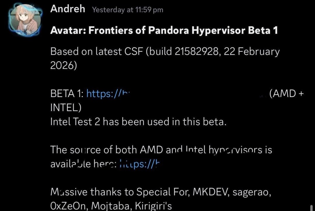 近乎神速！ Andreh攻破《阿凡达：潘多拉边境》D加密