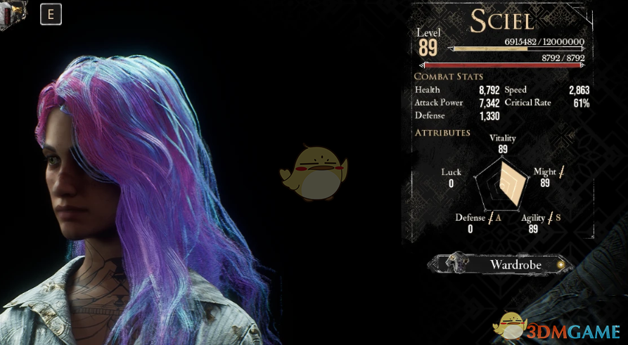 《光与影：33号远征队》熙艾尔的艺术家发色包MOD