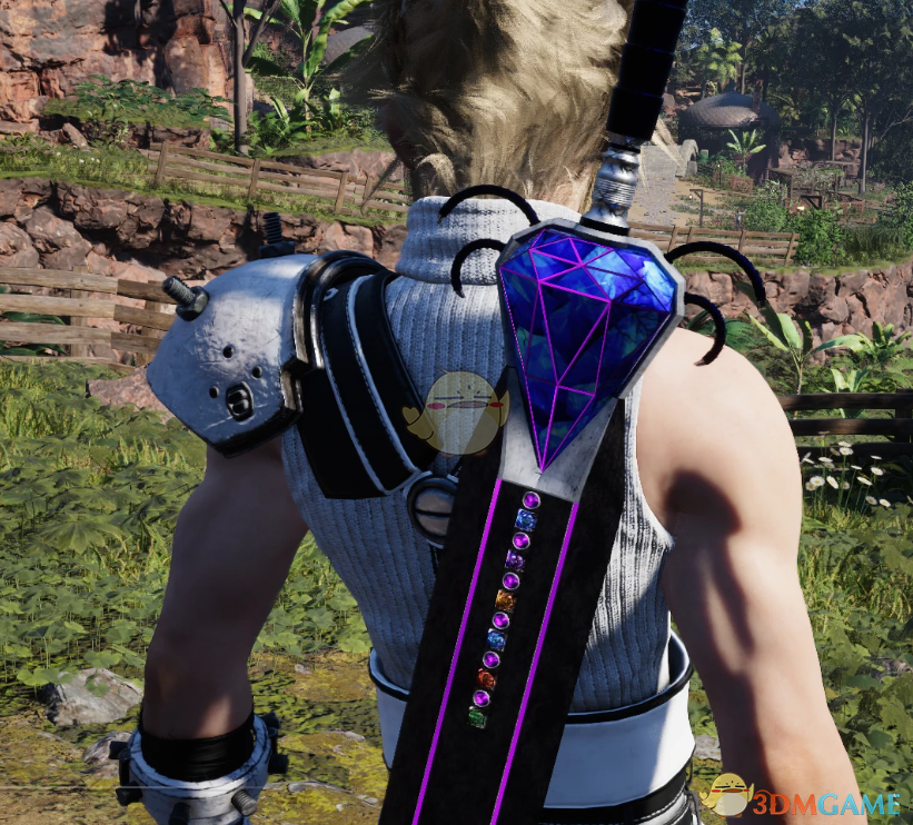 《最终幻想7：重生》克劳德的远方之刃MOD