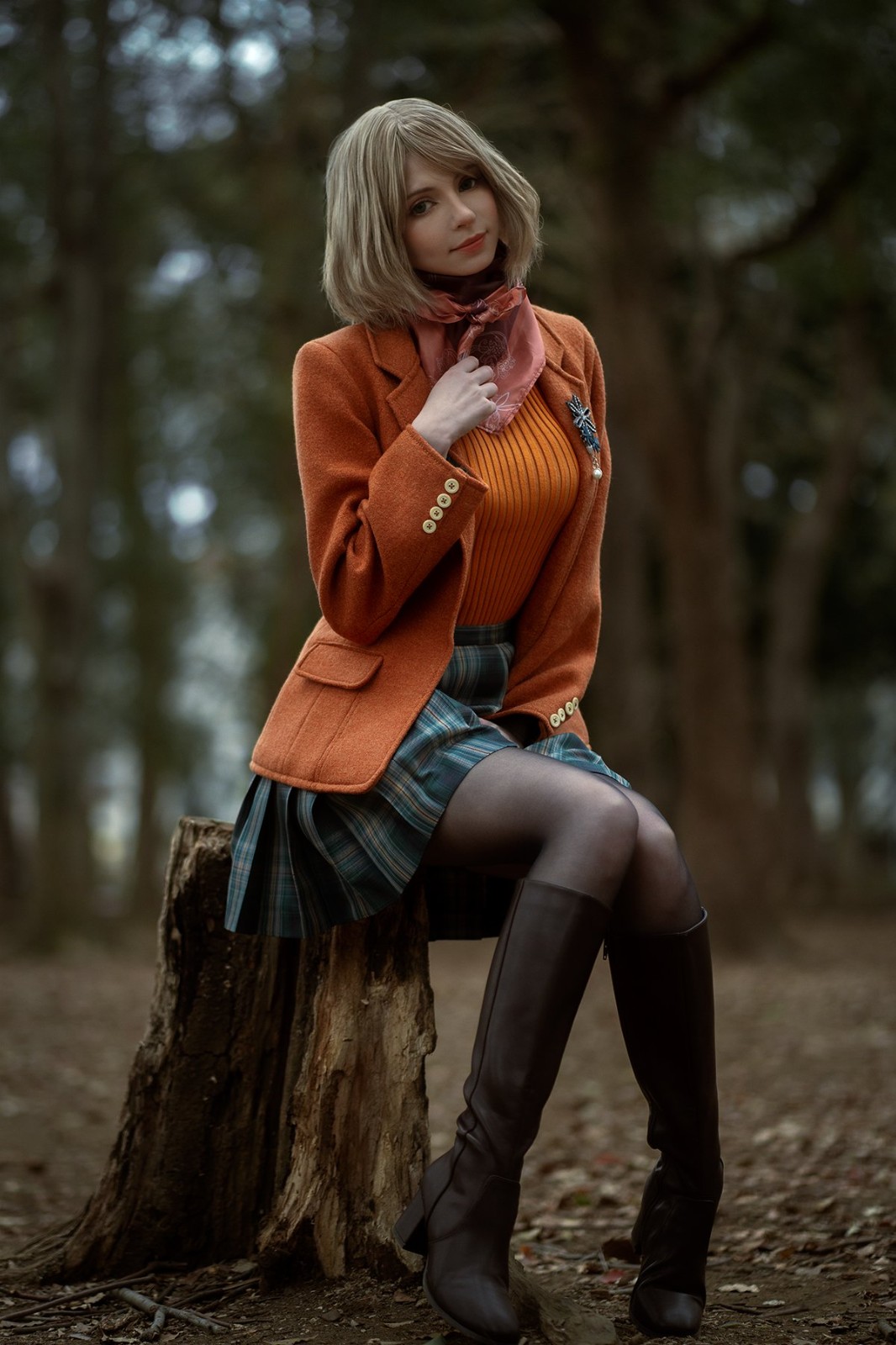 顶不住！《生化危机4》艾什莉